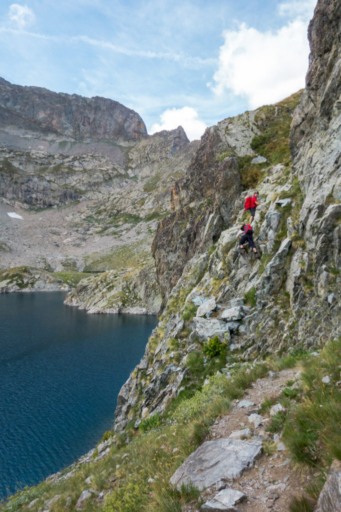 Lac de l'Agnel - Chemin vers le Pas Agnel